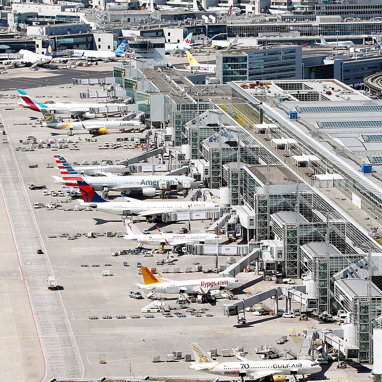 Airlines zahlen Flughafenentgelte in Milliardenhöhe